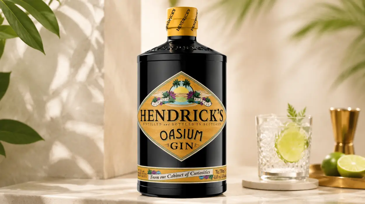 Ginebra Hendrick’s Oasium de edición limitada de 70 cl por sólo 29,76€ con envío gratis (-20%)