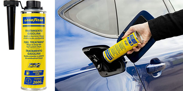 Chollo Tratamiento Gasolina Goodyear Pro Additives de 300 ml por sólo 6,99€ (-37%)
