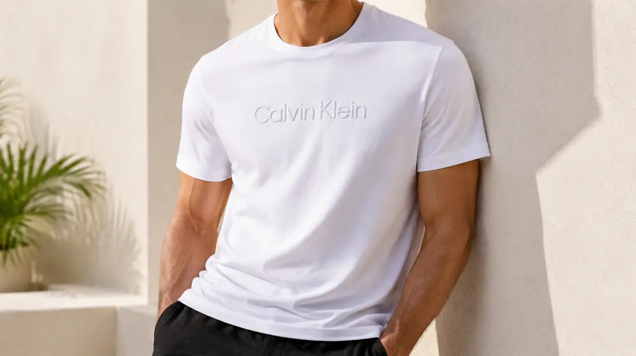Camiseta de manga corta Calvin Klein Sportswear para hombre por sólo 21,95€ (-45%)