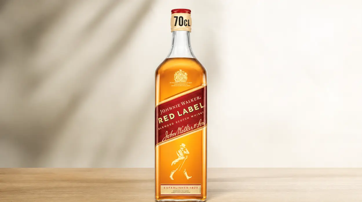 Whisky escocés blended Johnnie Walker Red Label de 700 ml por sólo 11,89€ (-28%)