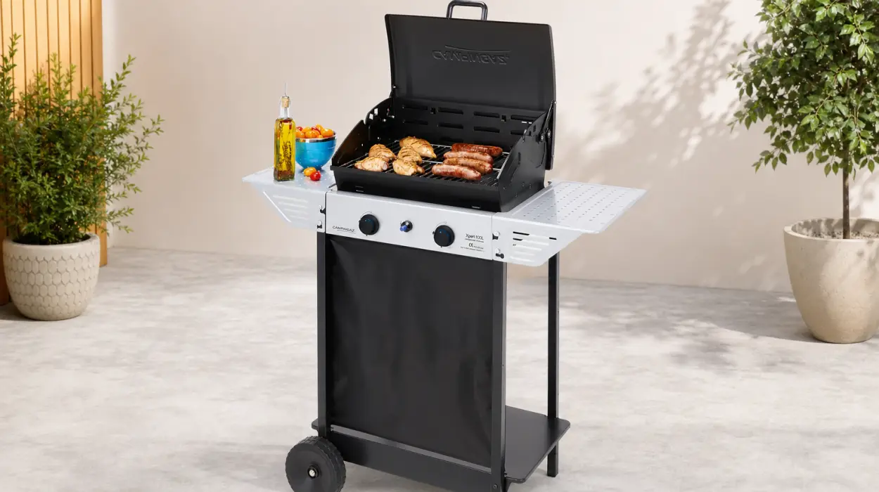 Barbacoa de gas Campingaz Xpert 100 L con 2 quemadores por sólo 91,79€ con envío gratis (-49%)