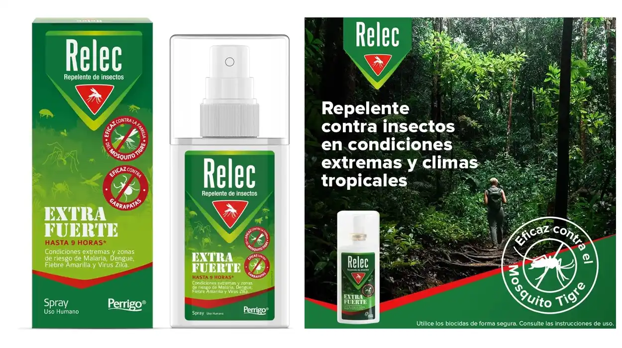 Chollo Spray Antimosquitos Relec Extra Fuerte de 75 ml por sólo 7,79€ (40% de descuento)