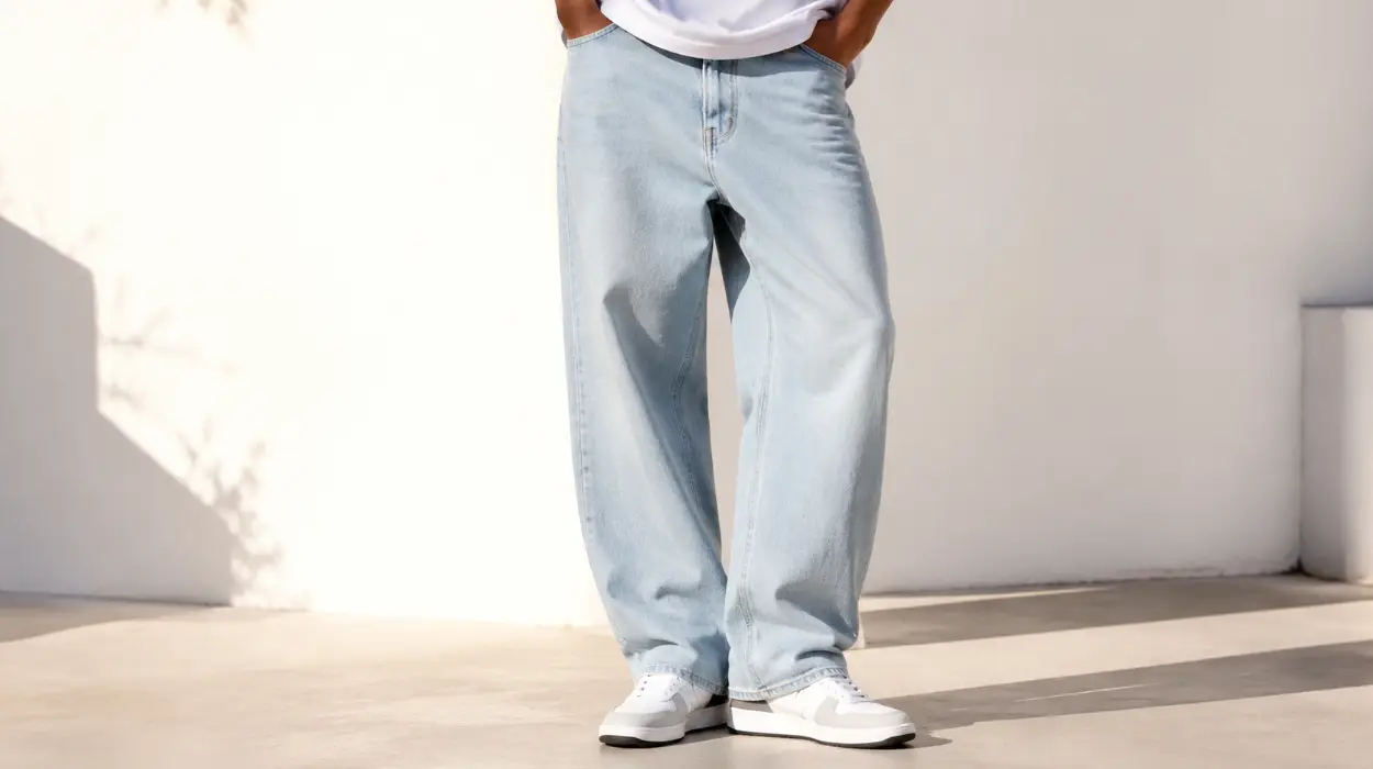 Vaqueros baggy Jack & Jones JJIALEX Jjoriginal para hombre por sólo 17,94€ (-64%)