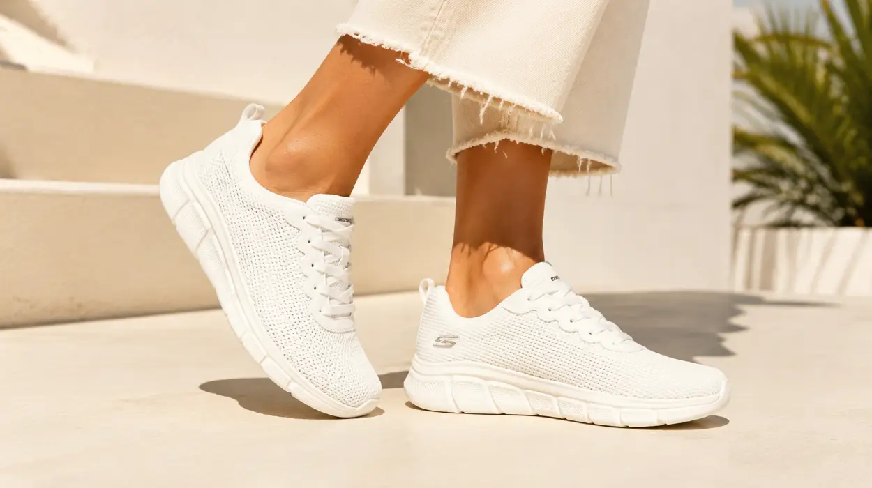 Zapatillas Skechers Bobs B Flex Visionary Essence para mujer con plantilla acolchada por sólo 35,99€ con envío gratis (-40%)