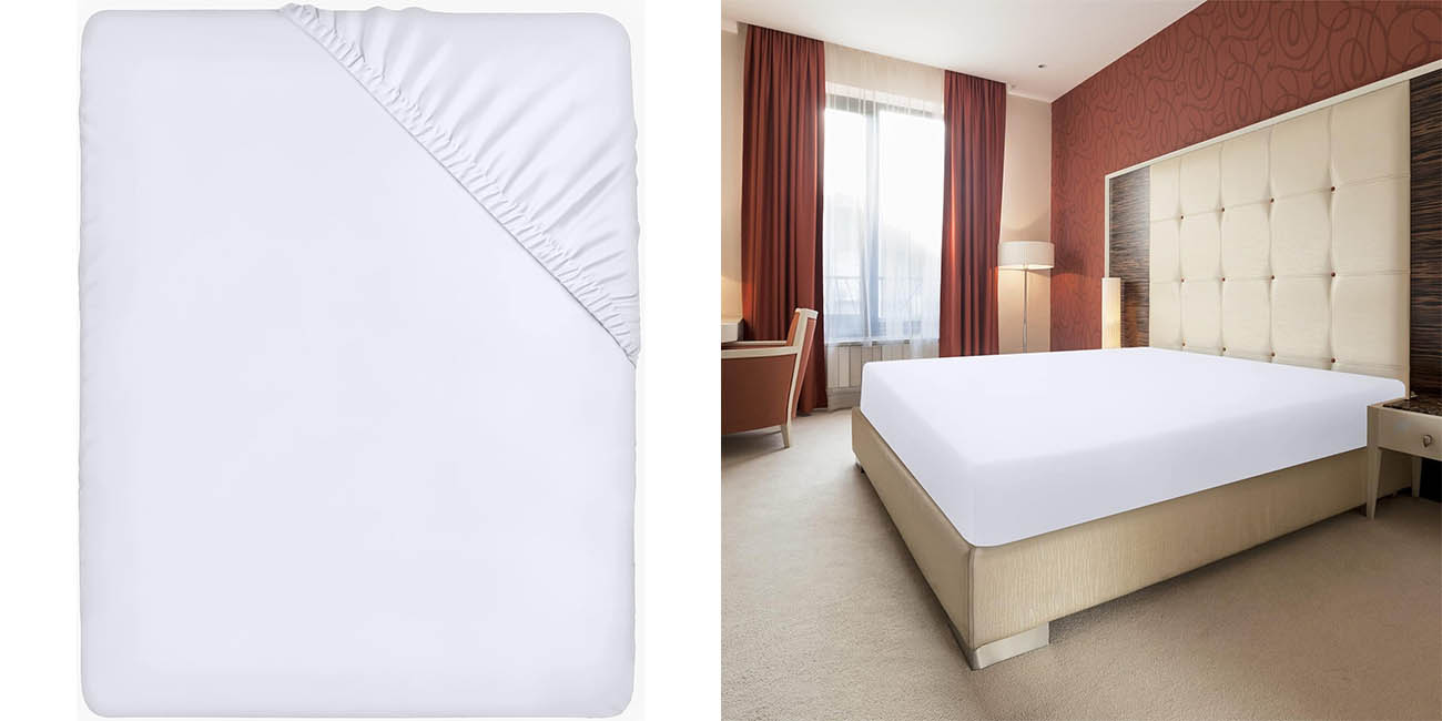 Chollo Sábanas bajeras ajustables Utopia para cama de 180×200 por sólo 12€ (-20%)