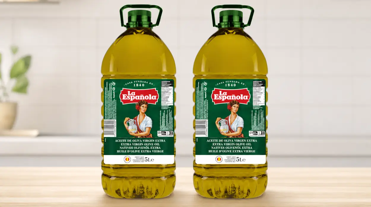 Pack x2 garrafas de Aceite de Oliva Virgen Extra La Española de 5L por sólo 45,90€ con envío gratis (-34%) ¡22,95€ cada una!