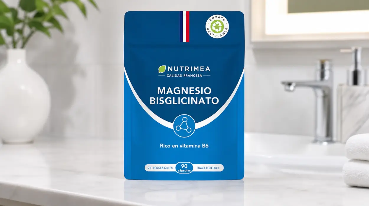 Magnesio bisglicinato con vitamina B6 en 90 cápsulas veganas por sólo 9,99€ (-47%)