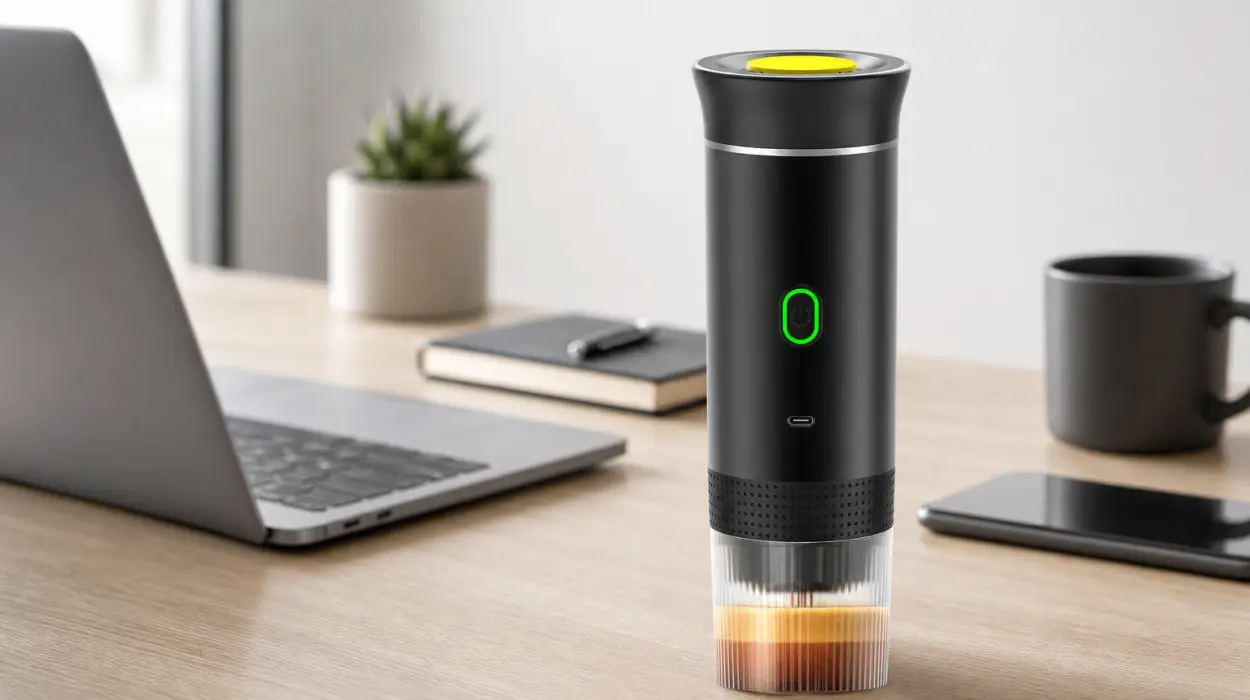 ☕ ¿Sin enchufe? Esta cafetera portátil prepara espresso con cápsulas o café molido en cualquier parte por sólo 18,31€ con cupón y envío gratis (-68%)