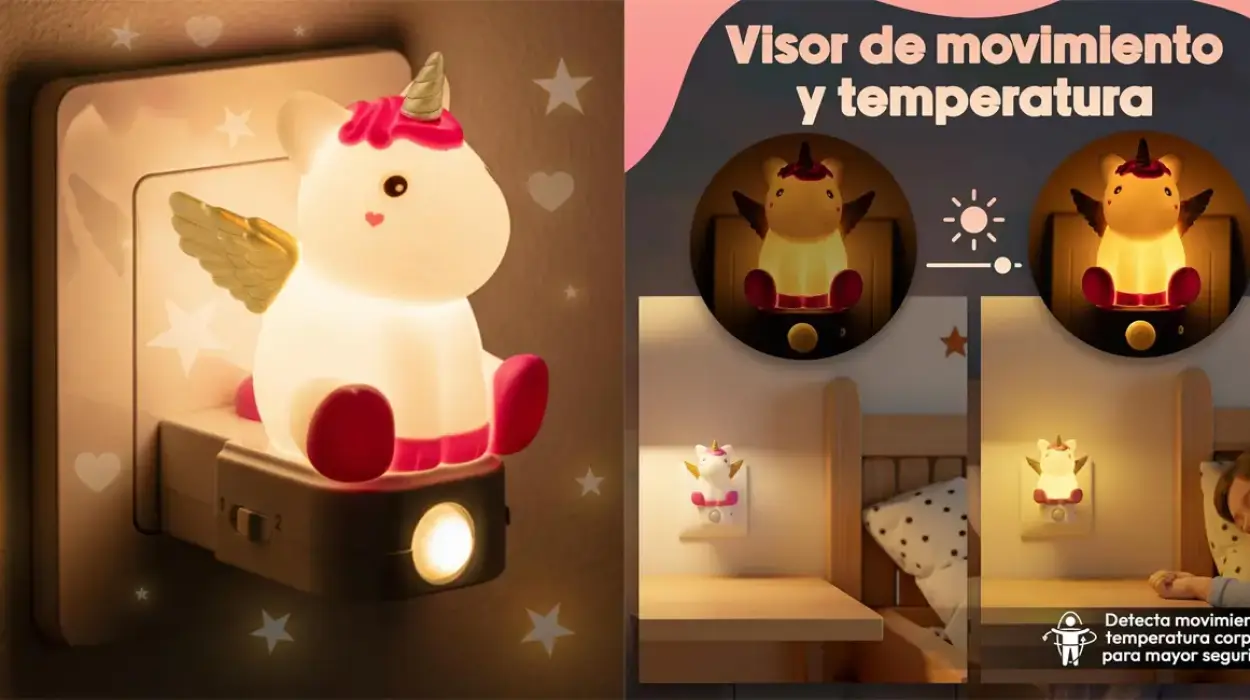 Esta luz nocturna infantil ayuda a los niños a dormir tranquilos y cuesta menos de 11€