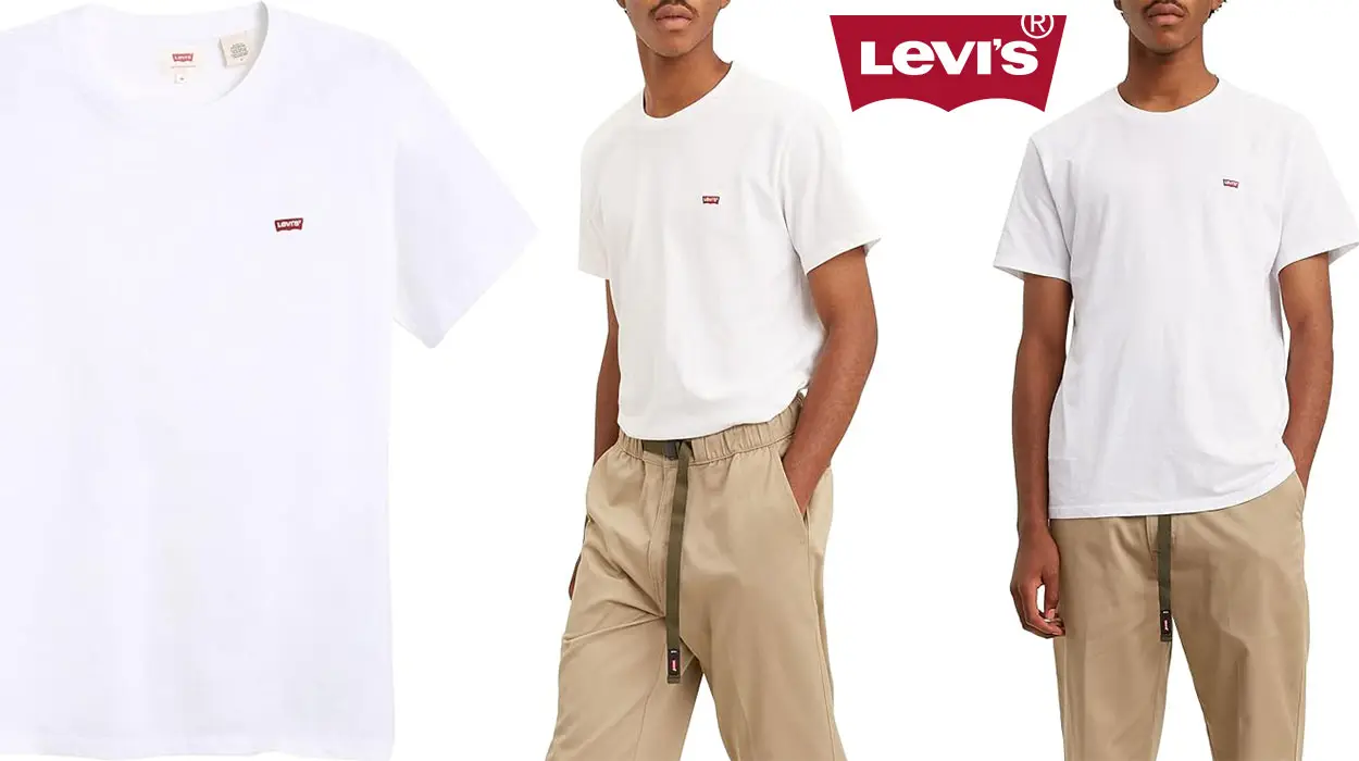 Llévate hoy la camiseta Levi’s más vendida por solo 12,50€ en Amazon (50% de descuento)