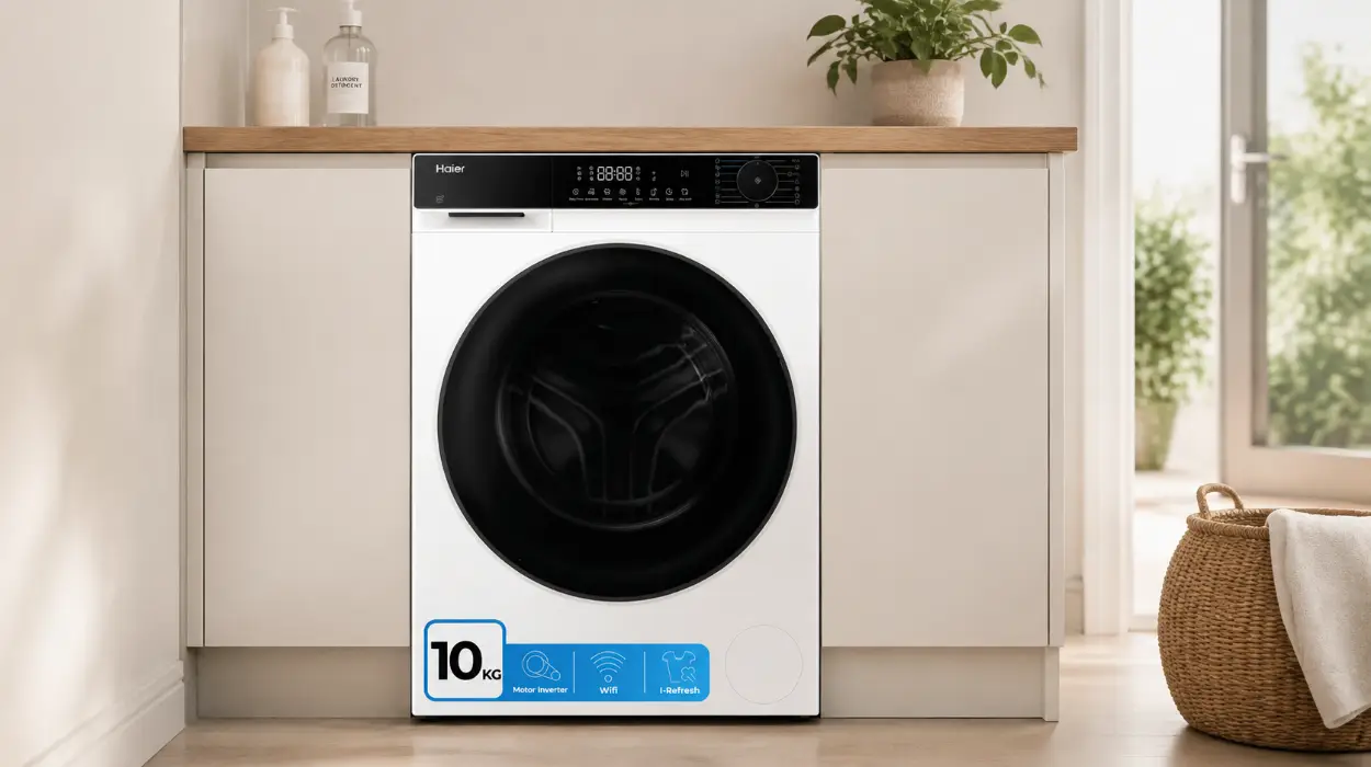 Lavasecadora Haier X5 de 10 kg de lavado y 6 kg de secado por sólo 555,60€ con envío gratis (-31%)