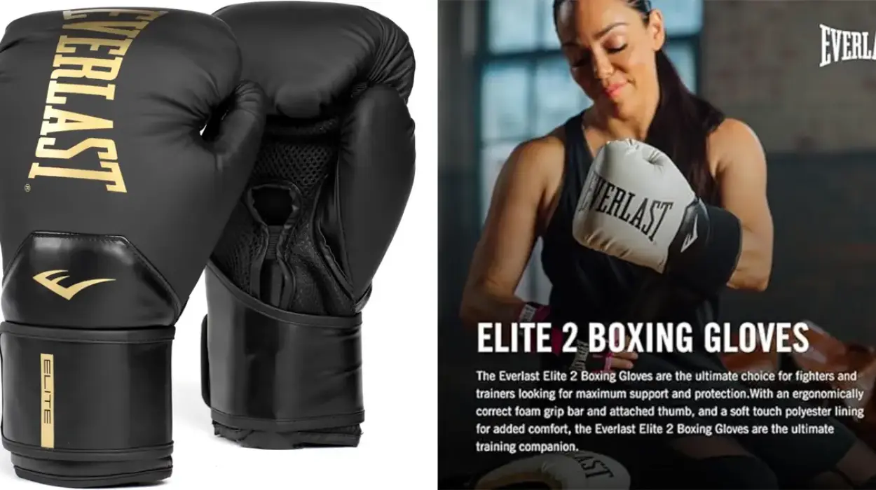 Chollo Guantes de boxeo Everlast Elite por sólo 31,99€ con portes gratis (-51%)