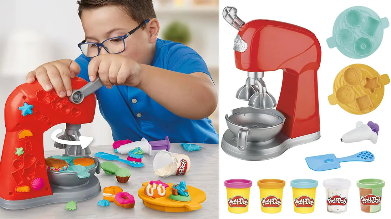 Chollo Batidora Mágica de Play-Doh con 5 botes de plastilina por sólo 8,80€ (-56%)