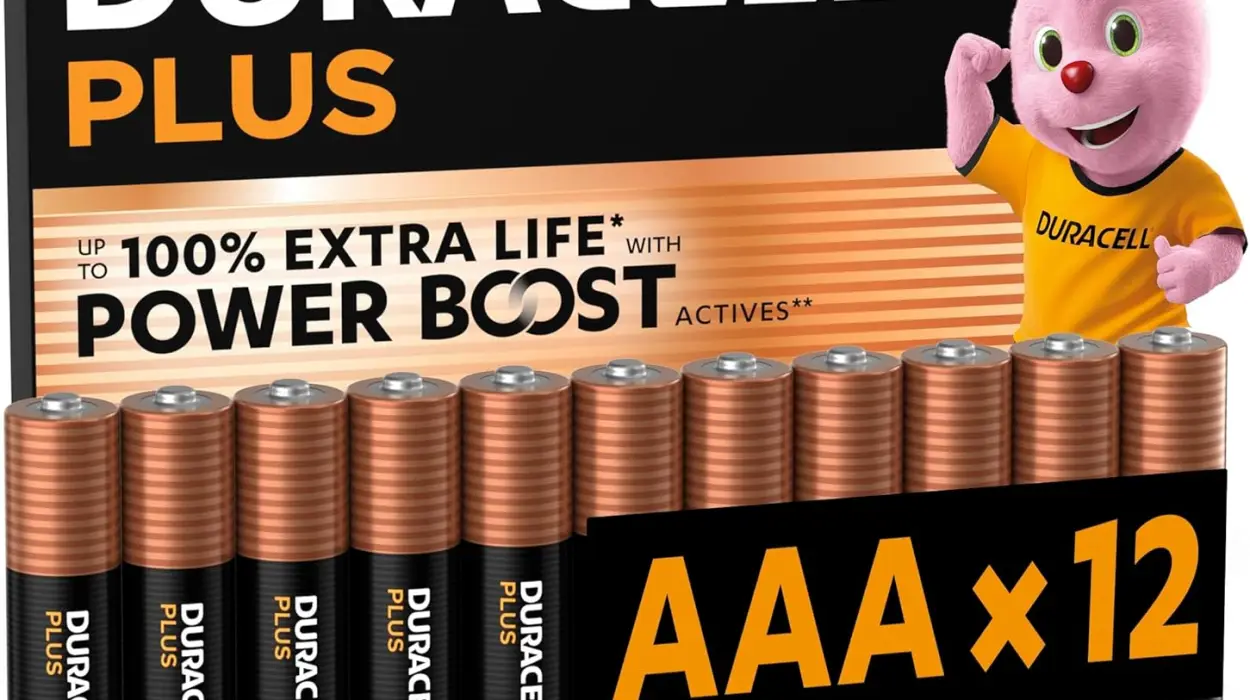 Pack x12 Pilas Duracell Plus AAA con hasta un 100 % más de duración por sólo 9,30€ (-33%)