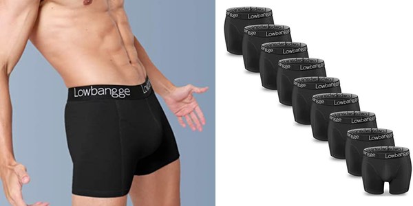 Chollo Pack x9 calzoncillos bóxer Lowbangge para hombre por sólo 28,49€ (-19%) ¡Sólo 3,17€ cada uno!