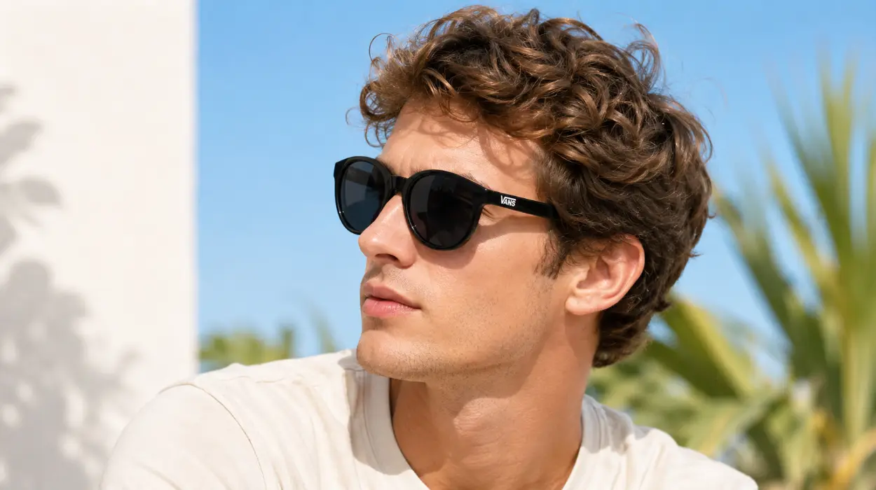Gafas de sol Vans Rise and Shine negras para hombre con protección UVA/UVB por sólo 12,64€ (-30%)