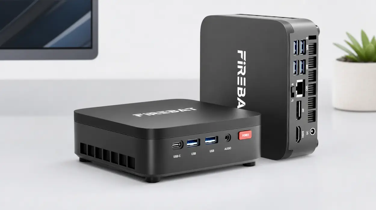 Mini PC FIREBAT R3 con Ryzen 5 7430U, 16 GB de RAM y SSD de 512 GB por sólo 339€ con cupón y envío gratis (-15%)