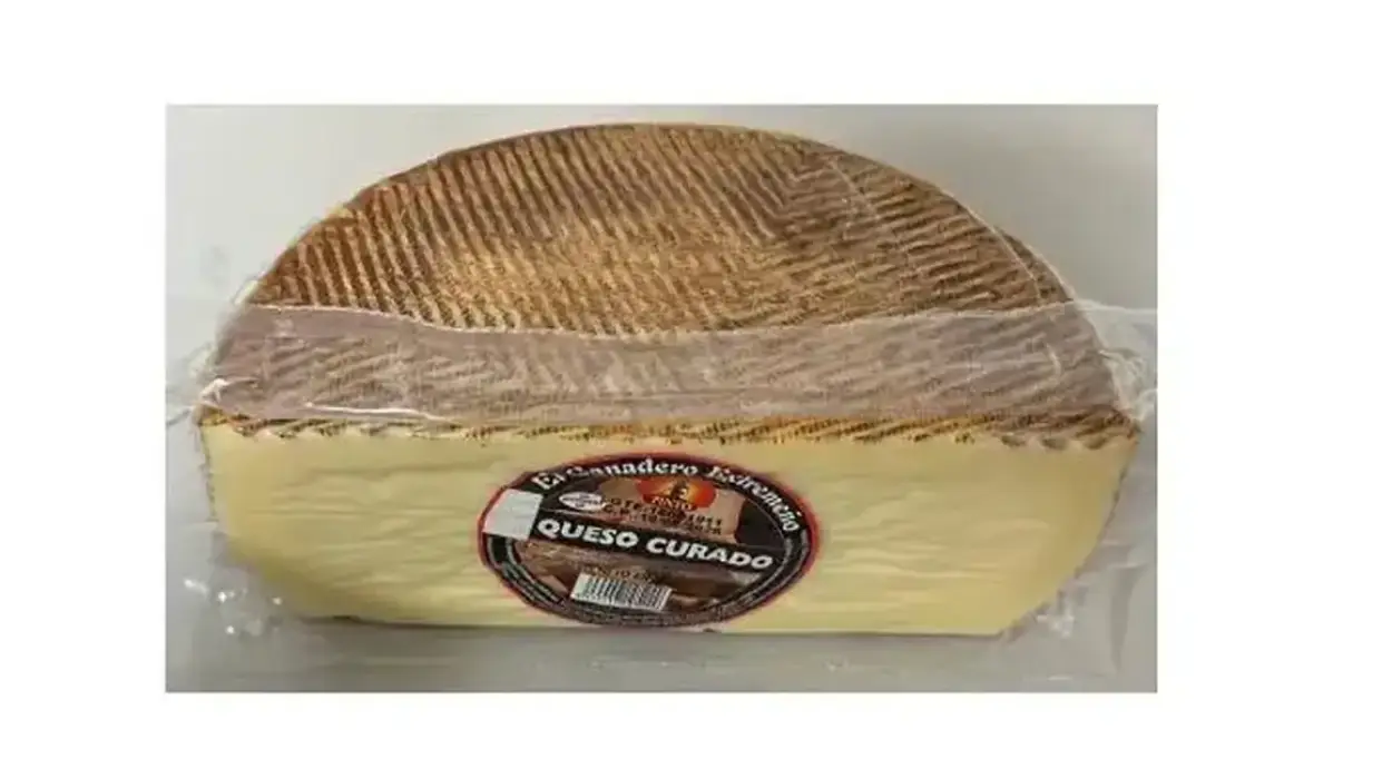 Chollo 1/2 Queso pinto curado El Ganadero Extremeño (1,5 kilos) por sólo 15,58€ con cupón y envío gratis (-51%)