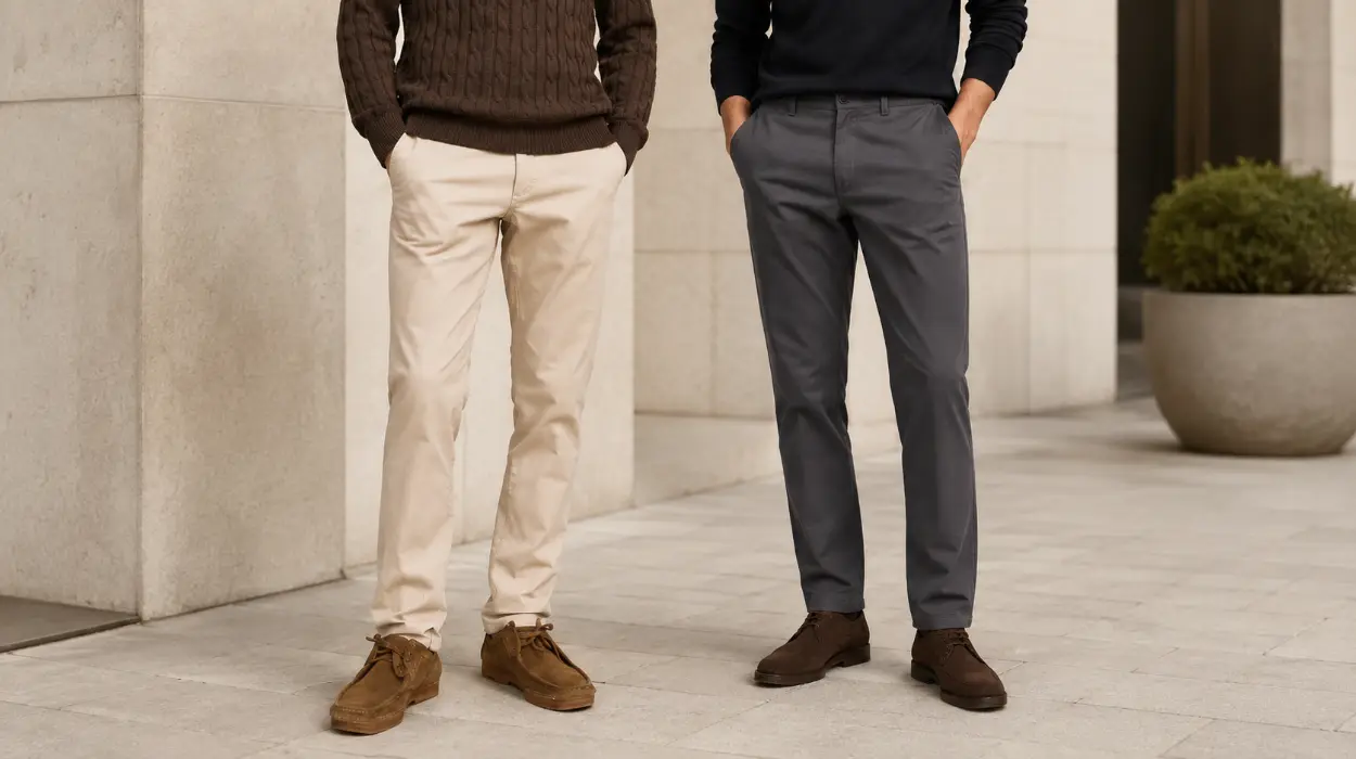 Pack x2 pantalones chinos Jack & Jones slim para hombre por sólo 25,15€ (-54%)
