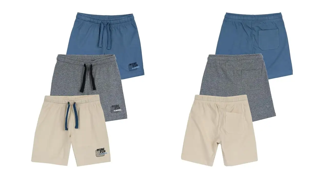Chollo Pack de 3 pantalones cortos de algodón Chicco para niños por sólo 16,09€ (-30%)