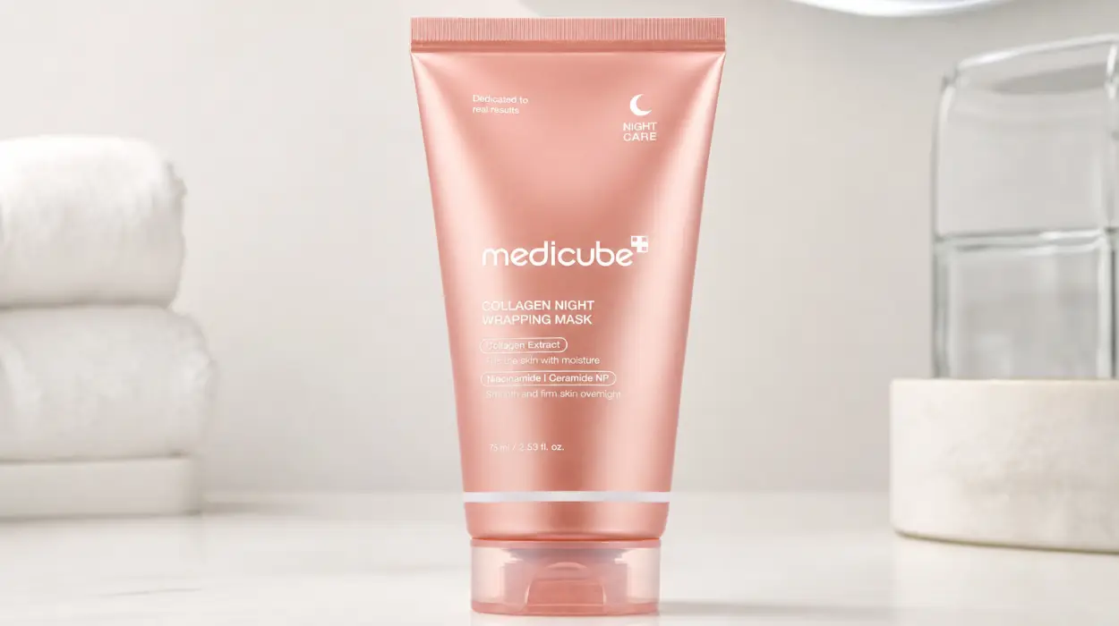 Mascarilla facial de noche Medicube con colágeno para piel madura por sólo 11,17€ (-35%)