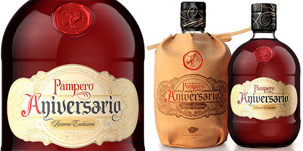 Chollo Ron Pampero Aniversario de 700 ml por sólo 21,90€ (-19%)