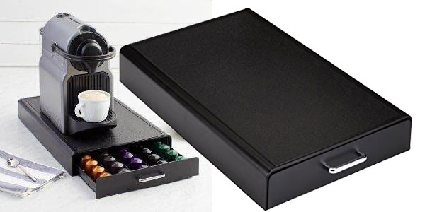 Chollo Cajón organizador para cápsulas de Nespresso Amazon Basics (50 cápsulas) por sólo 14,66€ (-20%)
