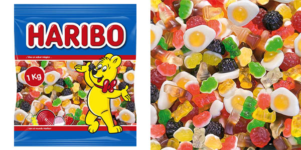 Chollo Bolsa de caramelos de goma Haribo Cocktail de 1 Kg por sólo 4,85€ (-37%)