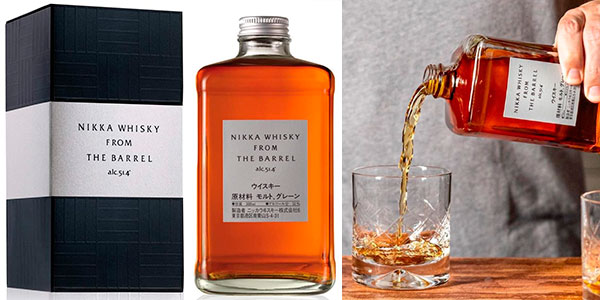 Chollo Whisky Nikka From The Barrel de 500 ml por sólo 33,20€ con envío gratis (-33%)