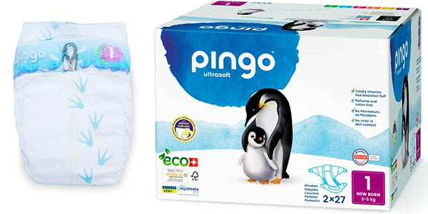 Chollo Pack Pañales Pingo por sólo 22,98€ (-18%) ¡Valoraciones top!