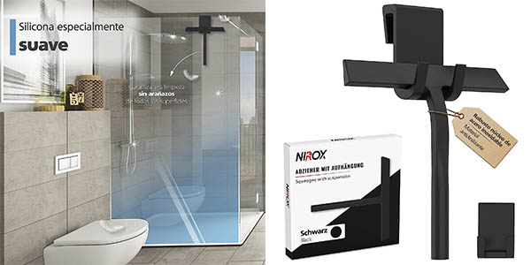 Chollo Rasqueta limpiacristales Nirox por sólo 14,36€ (15% de descuento)