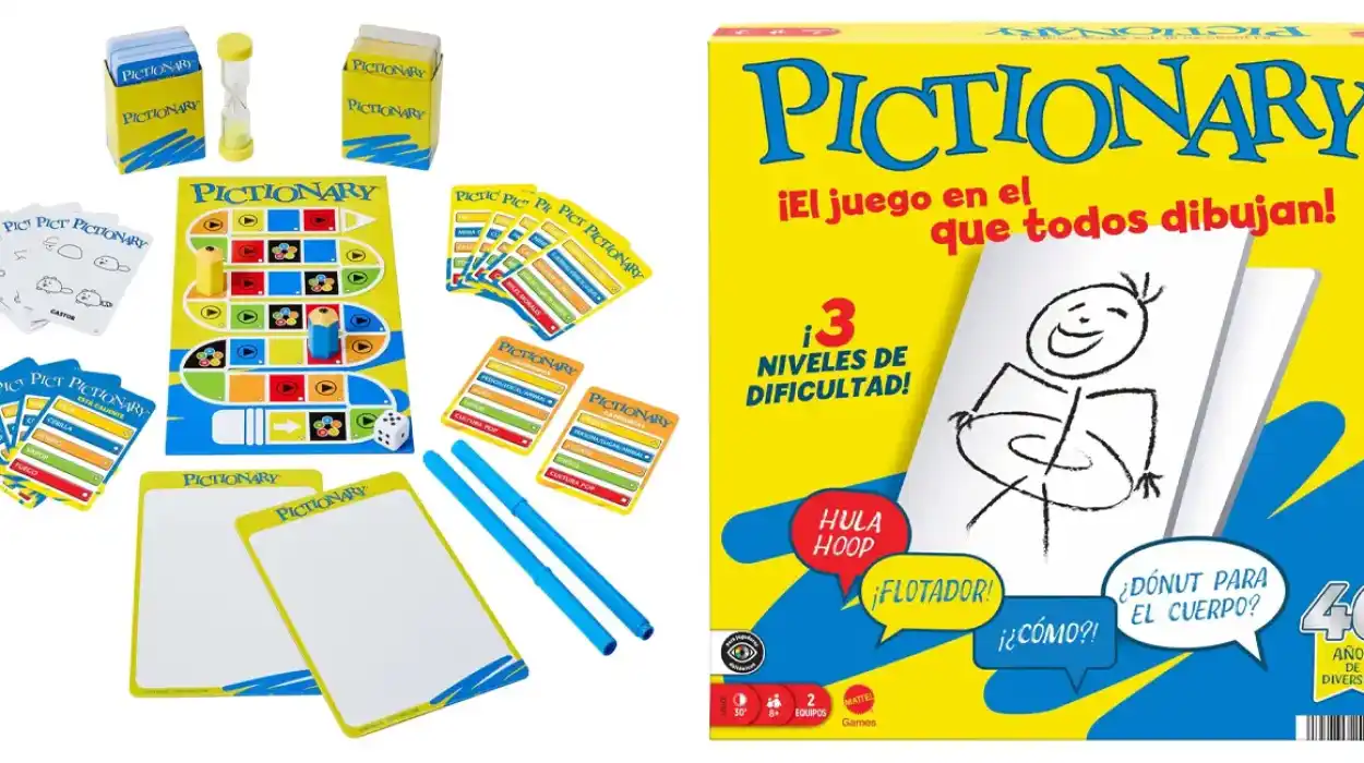 Chollo Juego de mesa Pictionary por sólo 17,99€ (28% de descuento)