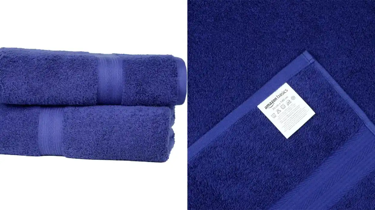 Chollazo Pack 2 Toallas de baño AmazonBasics por sólo 13,90€ (-30%) ¡TOP VENTAS!