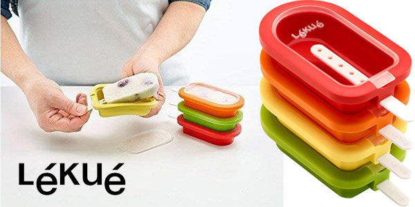 Chollo Lékué Moldes para polos apilables por sólo 12,58€ (32% de descuento)