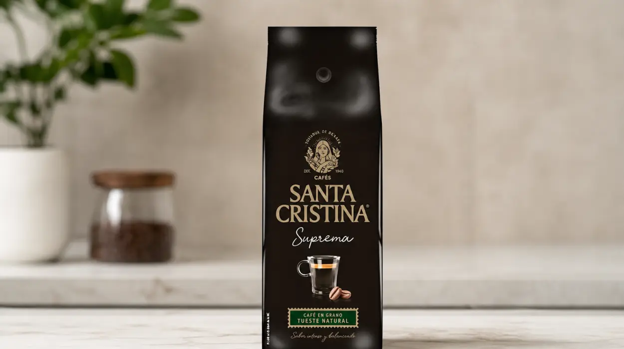 Café en grano Santa Cristina Suprema Natural de 500 g por sólo 6,38€ (-36%)