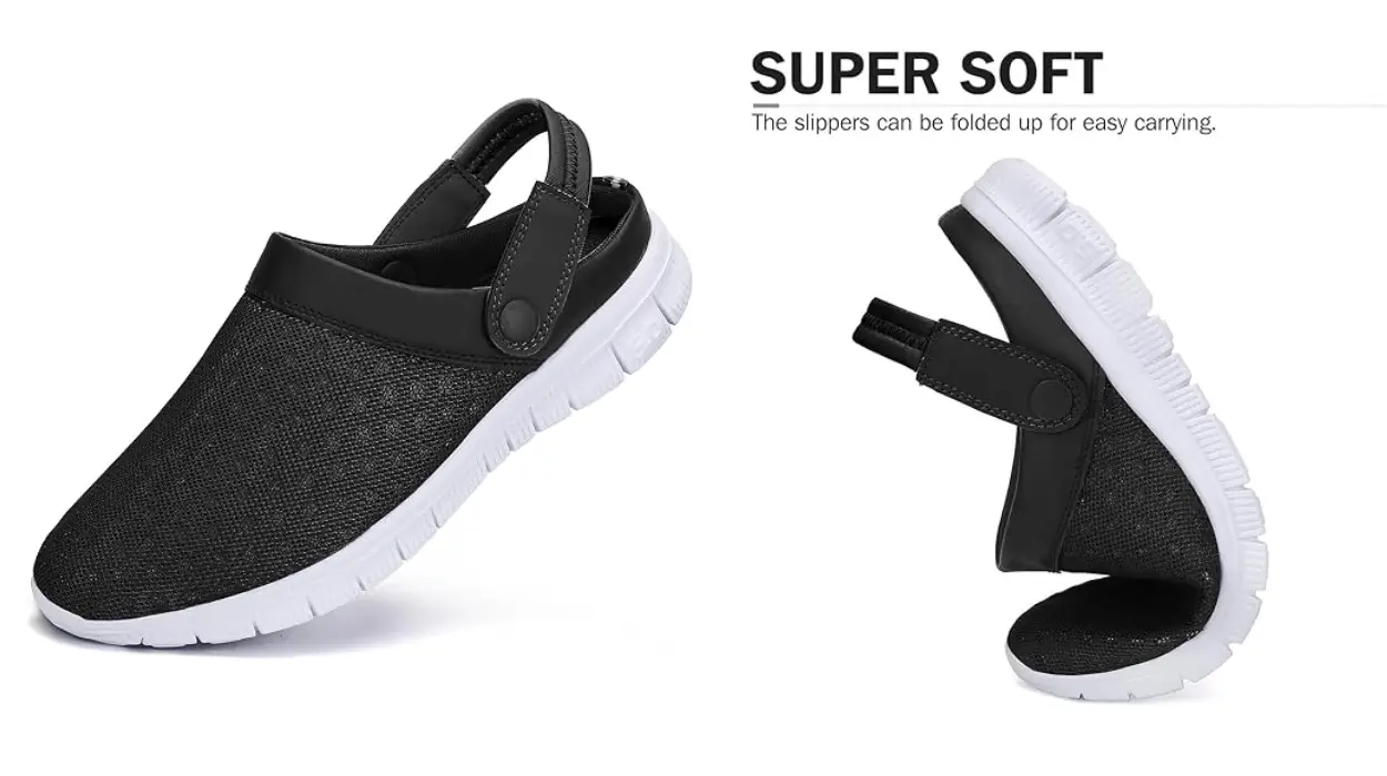 Disfruta del buen tiempo con estos zuecos transpirables y flexibles Saguaro unisex rebajados a sólo 20,79€