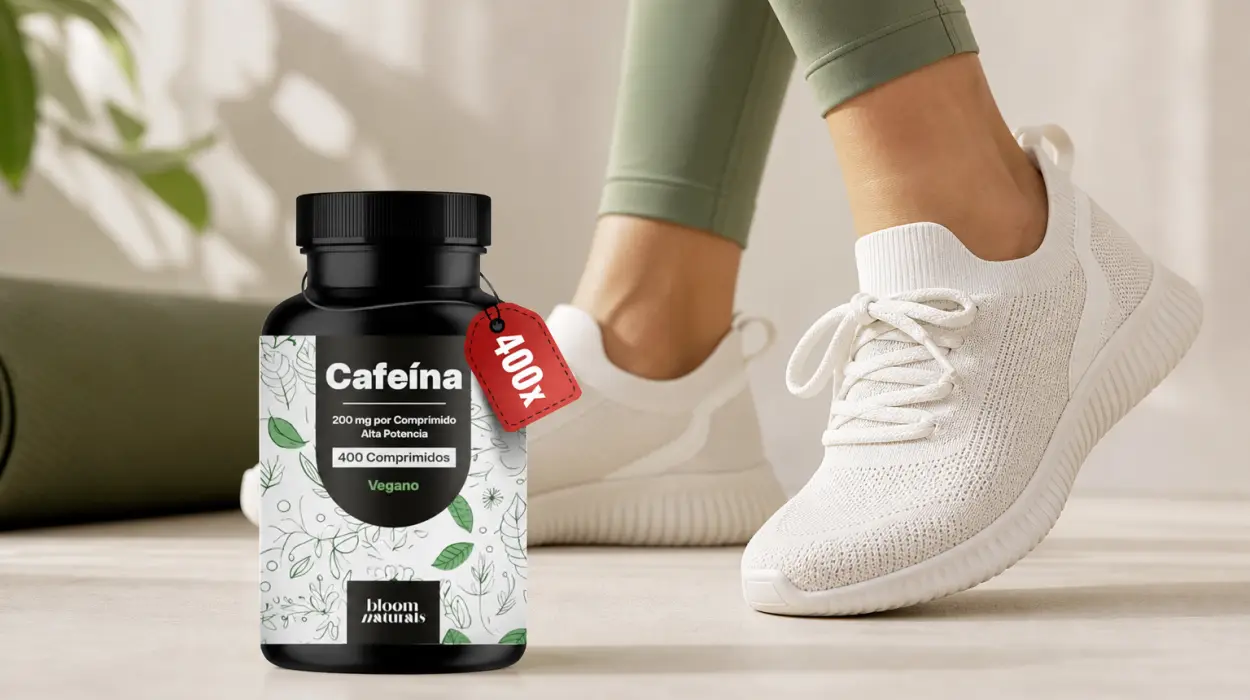 Cafeína: 400 comprimidos de 200 mg cada uno por sólo 9,95€ (-23%)