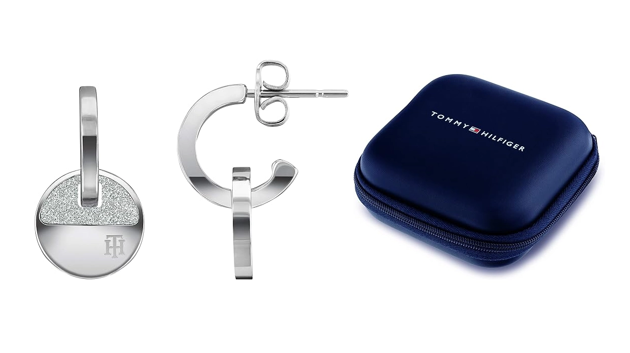 Chollo pendientes colgantes Tommy Hilfiger de acero inoxidable para mujer por sólo 24,69€ (-31%)