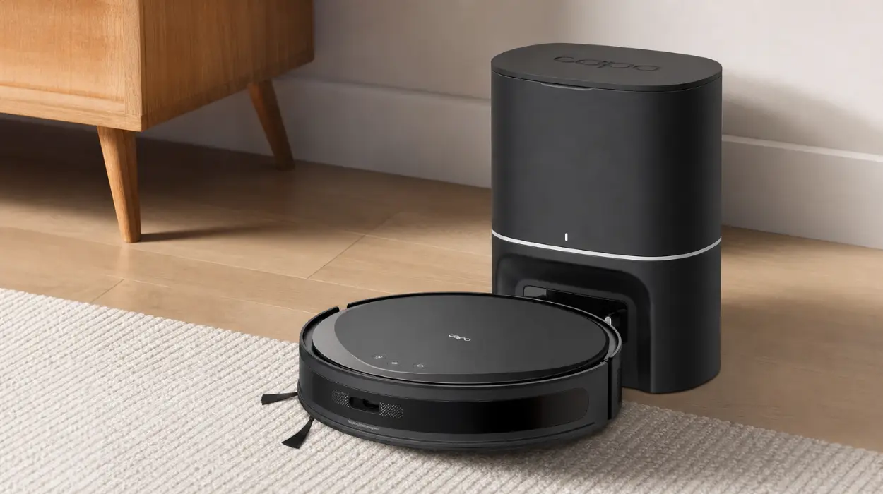 Robot aspirador potente Tapo RV20 Max Plus con base de vaciado automático por sólo 159,99€ con envío gratis (-27%)