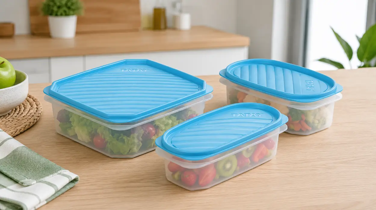 Set de 3 recipientes herméticos Tatay Top Flex para alimentos, aptos para microondas y lavavajillas por sólo 10,09€ (-28%)
