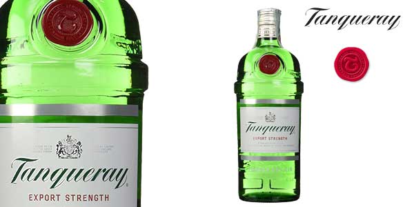 Chollo Ginebra Tanqueray London Dry Gin por sólo 11,90€ (-28%)