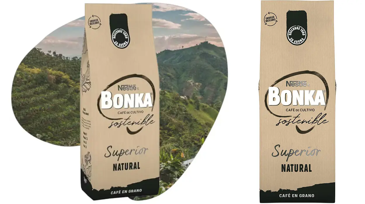 Chollo Café en grano Bonka Superior Natural de 1 kg por sólo 17,71€ (-15%)