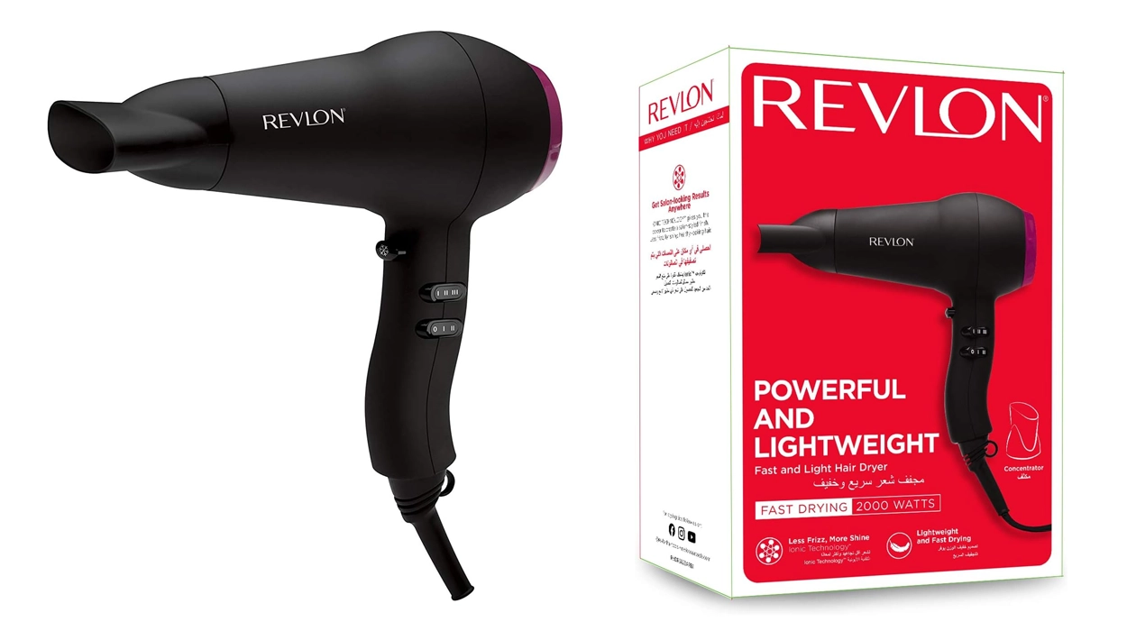 ¿Tu viejo secador está pidiendo la hora? Consigue ya este de Revlon, rápido y ligerísimo, por menos de 12 euretes