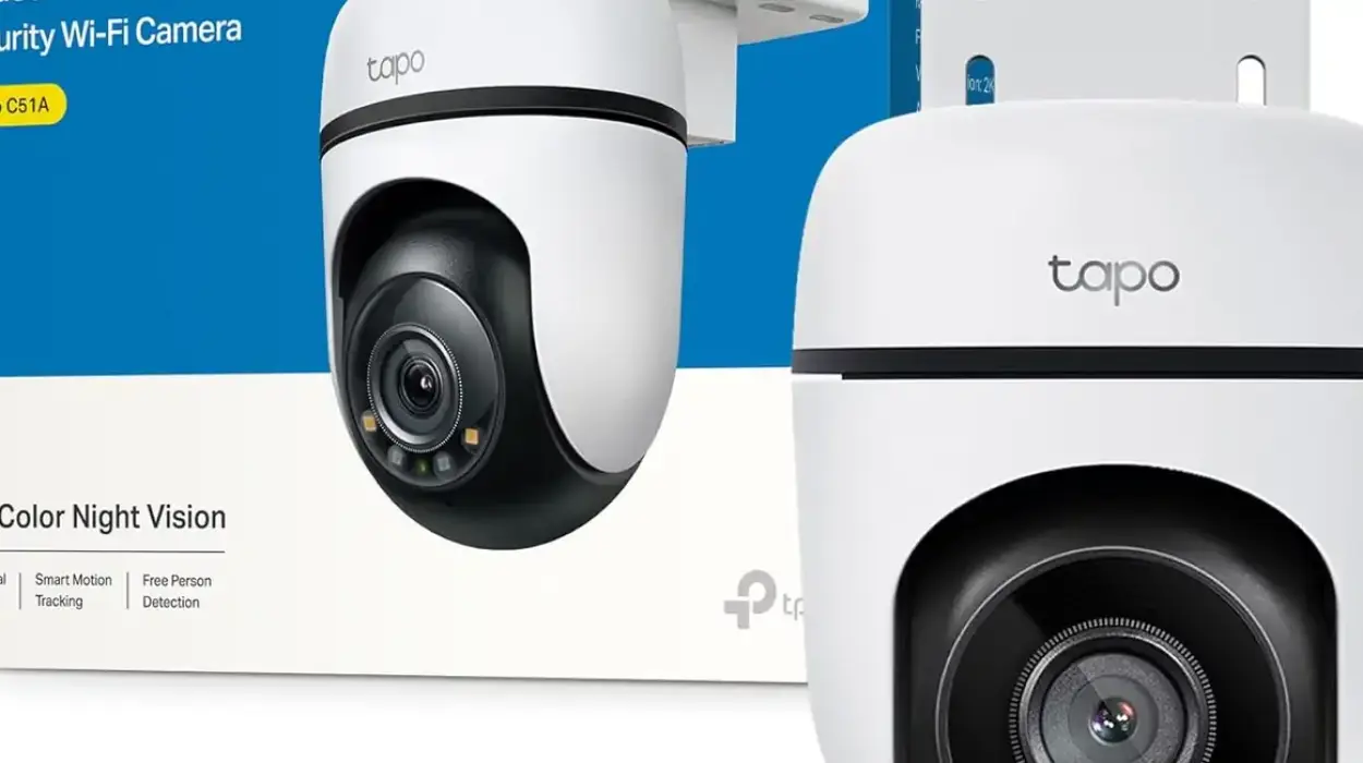 Chollo Cámara de vigilancia Tapo C51a Wi-Fi 360º para exteriores por sólo 34,75€ con envío gratis (19% de descuento)