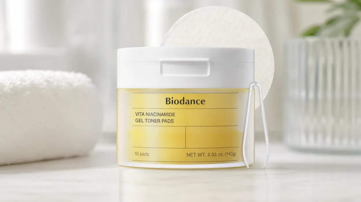 Discos tónicos Biodance Vita Niacinamide Gel Toner Pads, 60 unidades por sólo 10€ (-60%)