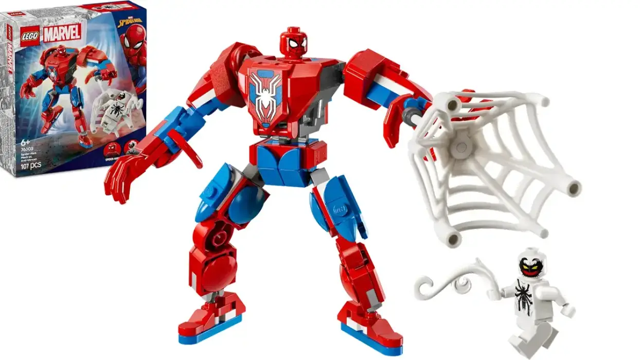 Chollo LEGO Marvel – Armadura Robótica de Spider-Man vs. el Anti-Venom por sólo 8,91€ (-41%)