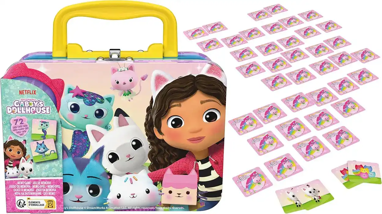 Chollo Juego de mesa Memory de La Casa de Muñecas de Gabby por sólo 5,89€ (-26%)