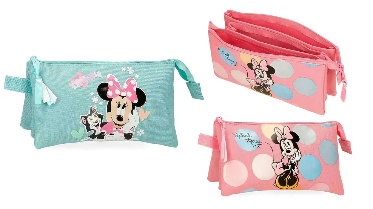 Chollo Estuches infantiles de Disney Minnie y otros personajes por sólo 6,63€ (-26%)