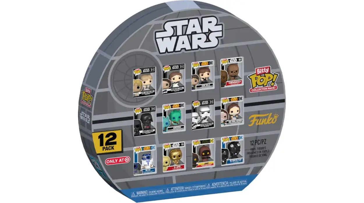 Chollo Set Funko Bitty Pop! Star Wars: A New Hope con 12 mini Funko por sólo 23,99€ (-20%)