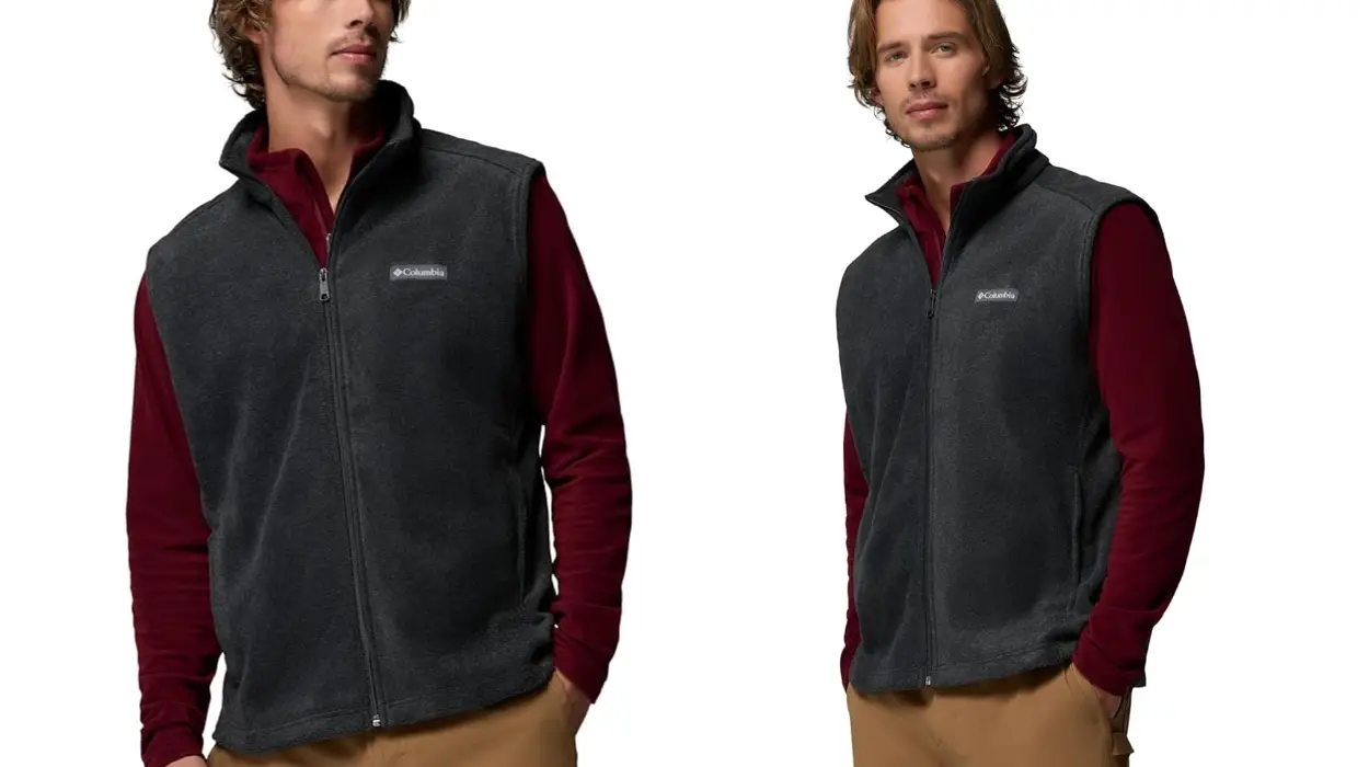 Este chaleco polar Columbia Steens Mountain abriga, es súper ligero y hoy está a precio mínimo en Amazon